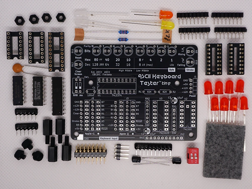 ASCII Keyboard Tester Tiny ~ Apple-1 and Apple ][