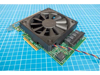 Cooling Shroud Kit for a LSI 9300-16i