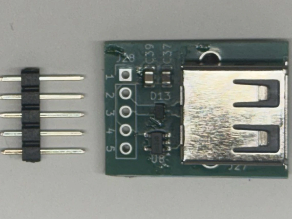 USB-A Breakout Module (ESD + Plug & Play)
