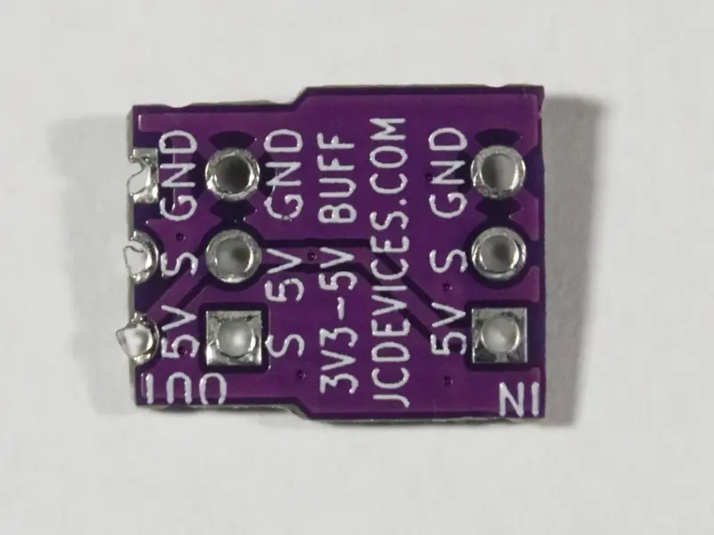 Single 3.3V to 5V level shifter
