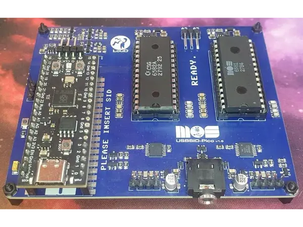 USBSID-Pico v1.5c Blue PCB