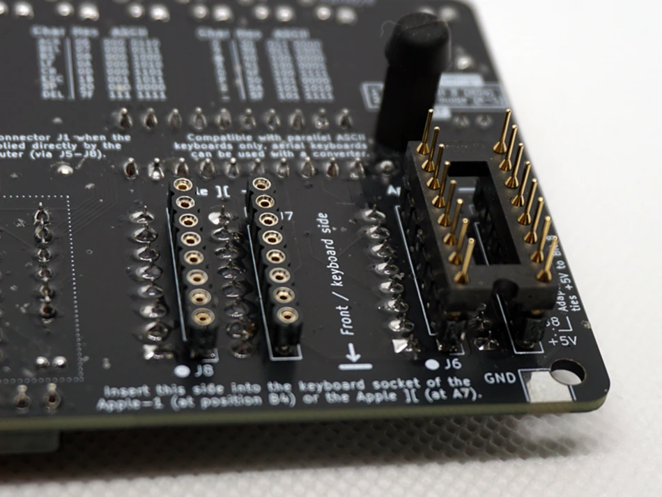ASCII Keyboard Tester Tiny ~ Apple-1 and Apple ][