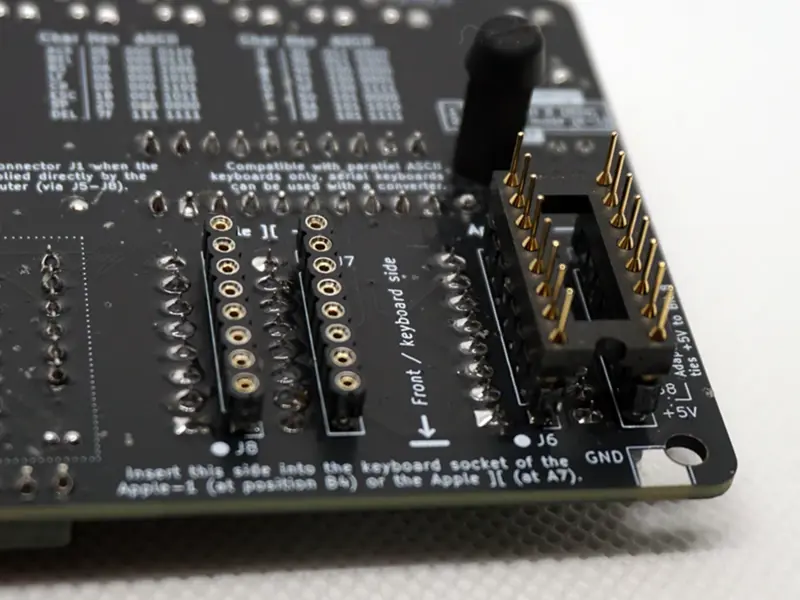 ASCII Keyboard Tester Tiny ~ Apple-1 and Apple ][