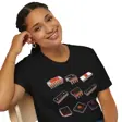 Microprocessor History Shirt: Intel 4004, NE555, 6502, and others