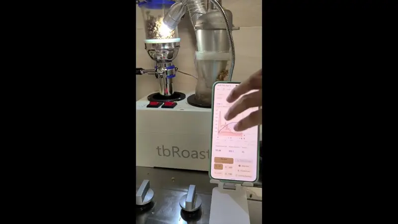 ESP32-S3 Coffee Roaster Controller - BLE & App