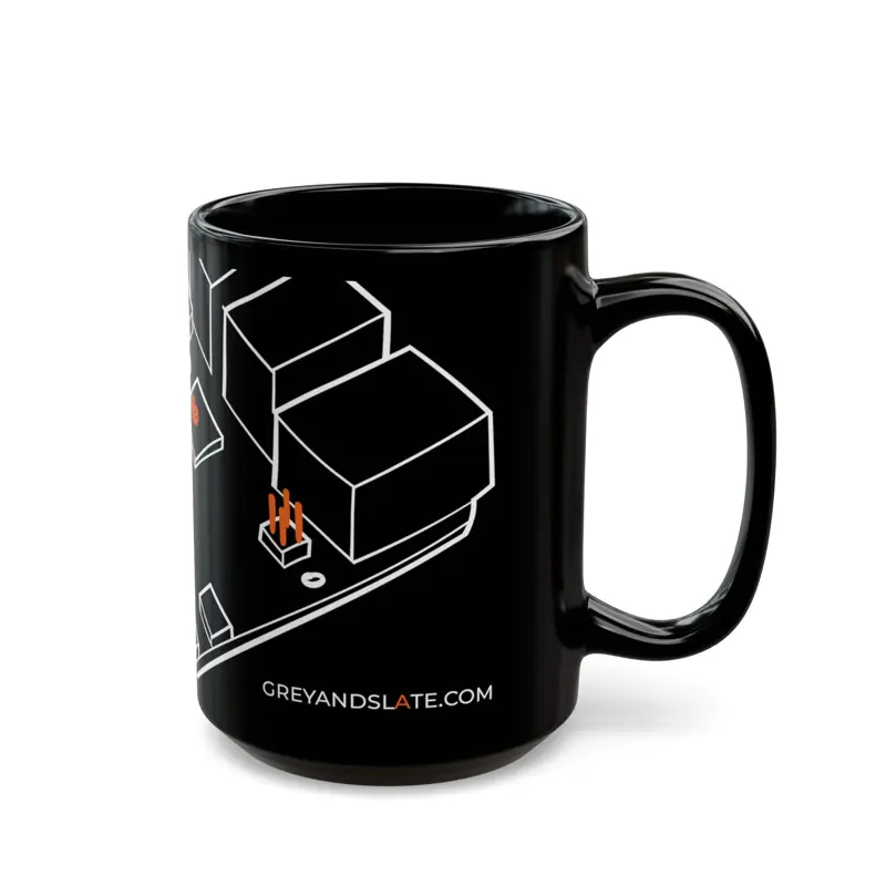 Raspberry Pi 5 Mug | Large Hand-drawn Board | Maker Gift Electronics Engineer Ha