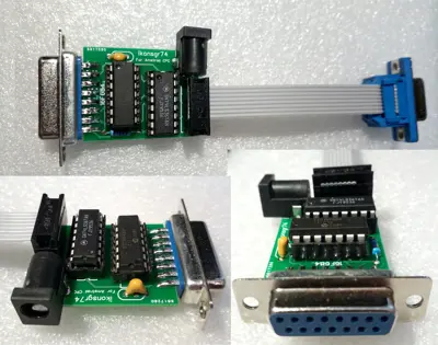 15Pin PC Joystick Gamepad Adapter for Amstrad CPC