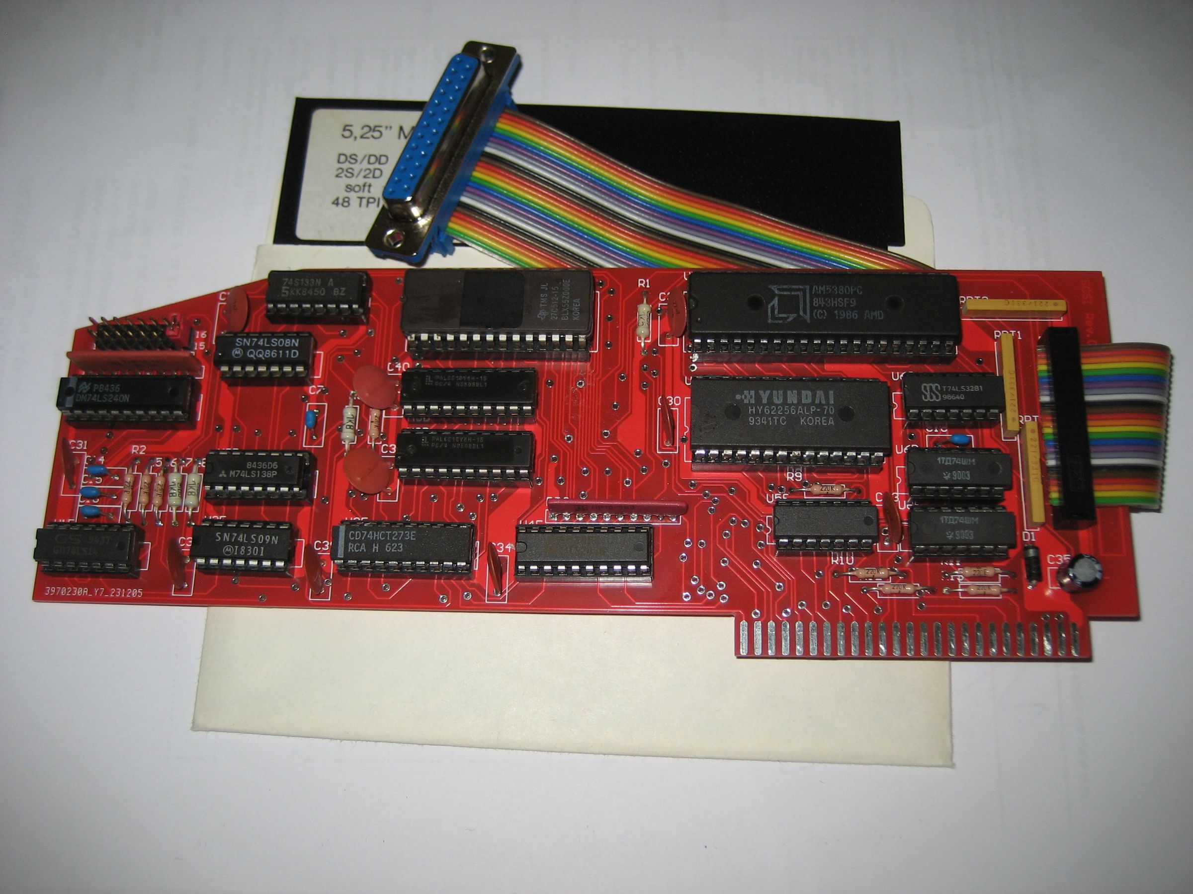 Apple ][, //e, IIGS SCSI REV C Clone Card