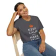 Keep Calm and Make Stuff Maker Philosophy T-Shirt | Famous Quote Remix DIY Build