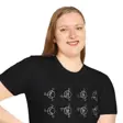 Minimalist Transistor Symbols Shirt Hand-Drawn - BJT MOSFET JFET