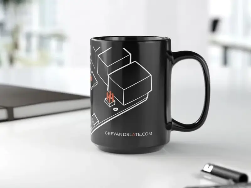 Raspberry Pi 5 Mug - Large, Wrap-around Design