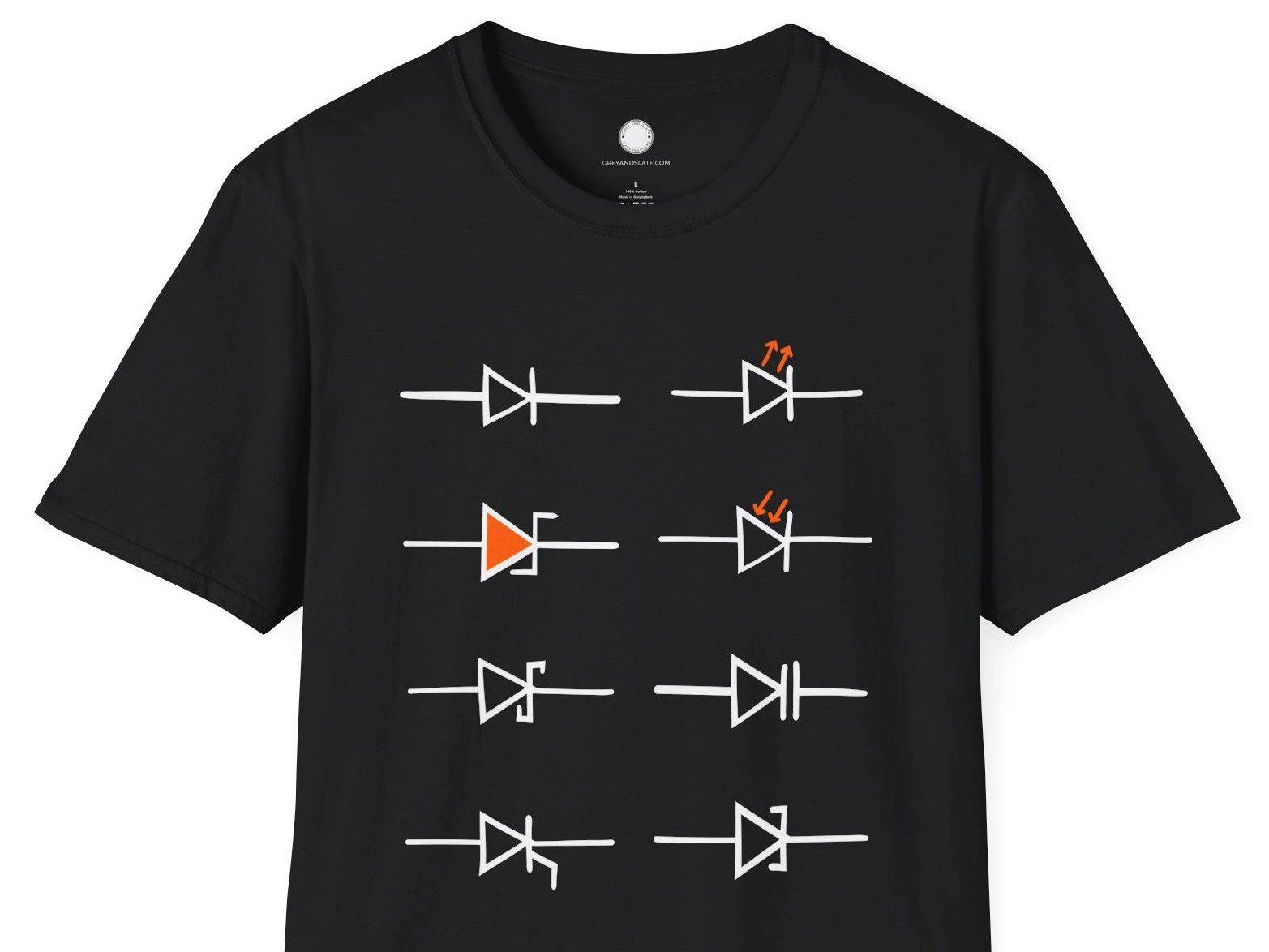 Electrical Engineering Student Hardware Maker Dad Gift | Diode Symbol Collection