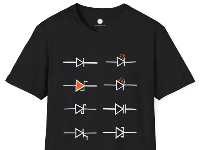Hand-drawn Diode Symbol Collection