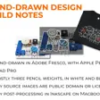 Hand Drawn 555 Timer Schematic Electronics Tee | Electrical Engineer Hardware Ha