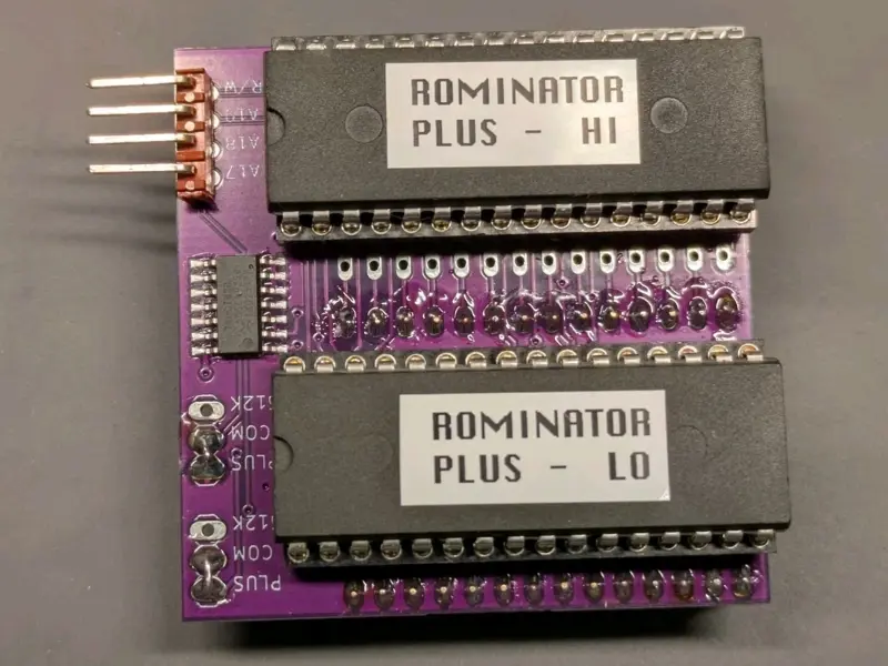 Mac ROM-inator Kit or Assembled - Bootable ROM for Mac 128k/512k/Plus Rominator