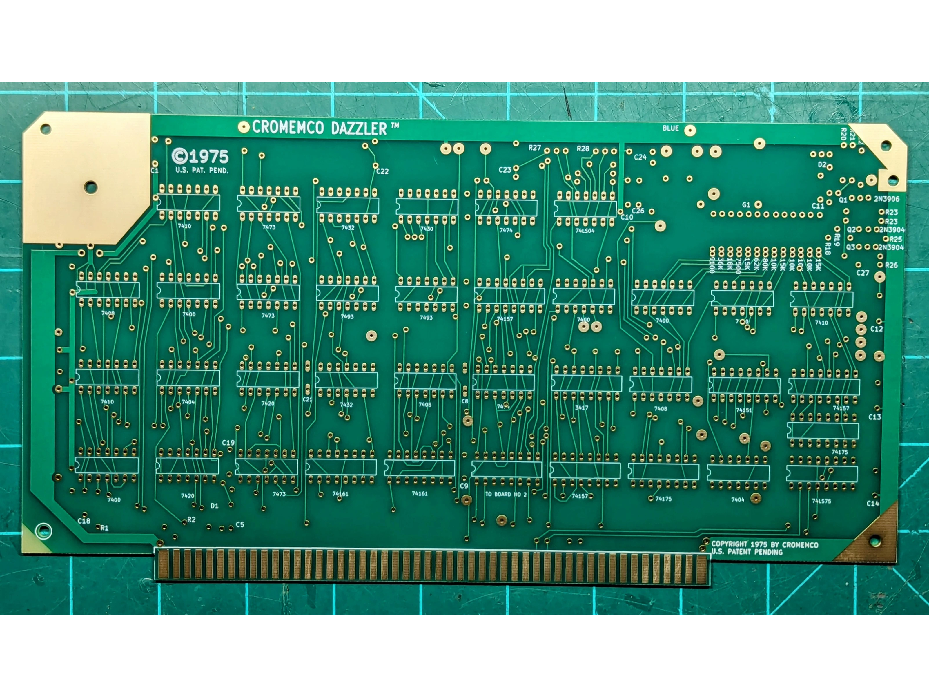 Cromemco Dazzler Reproduction Boards