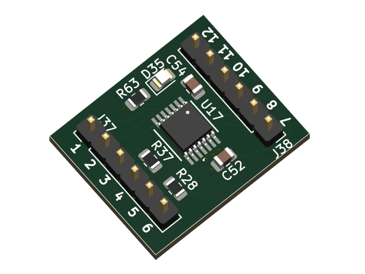 MCP4661T Digi-Pot Breakout Board, 2.7-5.5v 257 taps