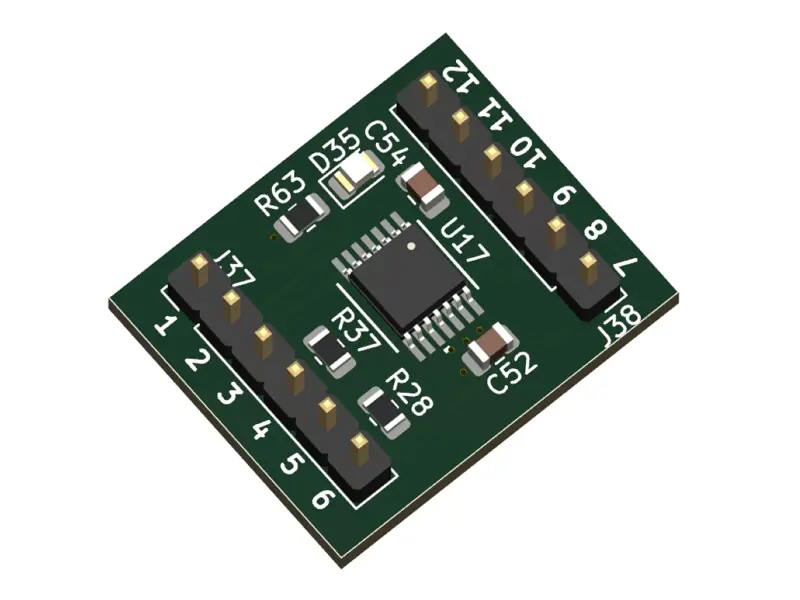 MCP4661T Digi-Pot Breakout Board, 2.7-5.5v 257 taps