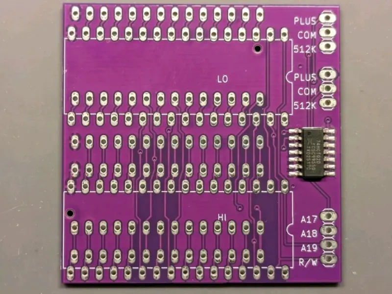 Mac ROM-inator Kit or Assembled - Bootable ROM for Mac 128k/512k/Plus Rominator