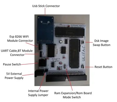 ULIfAC: Multi Function Board for Amstrad CPC