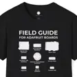Adafruit Circuit Board Field Guide T-Shirt, Hand-drawn