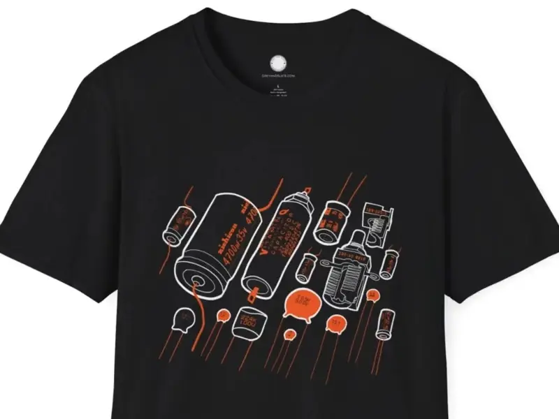 Vintage Capacitor Collection Shirt