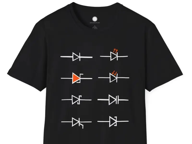 Hand-drawn Diode Symbol Collection