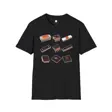 Hand-Drawn Microprocessor T-Shirt: Intel 4004, NE555, 6502 - Tech History Dad Gi