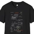 Hedy Lamarr Patent Shirt | Frequency Hopping Spread Spectrum 1942 | Hand-drawn T