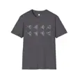 Minimalist Transistor Symbols T-Shirt Hand-Drawn | BJT MOSFET JFET | Electronics