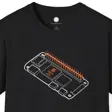 Hand-drawn Raspberry Pi Zero 2W T-Shirt | Tiny Linux Powerhouse Maker Tee | Elec