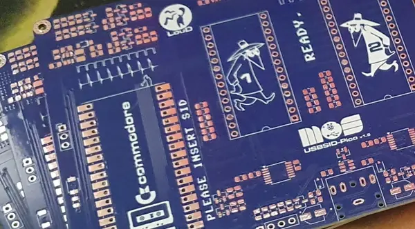 USBSID-Pico: Bridging Real Commodore 64 Sound to Modern USB