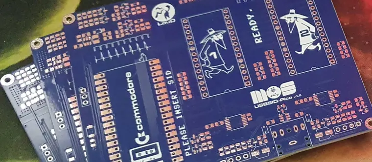 USBSID-Pico: Bridging Real Commodore 64 Sound to Modern USB