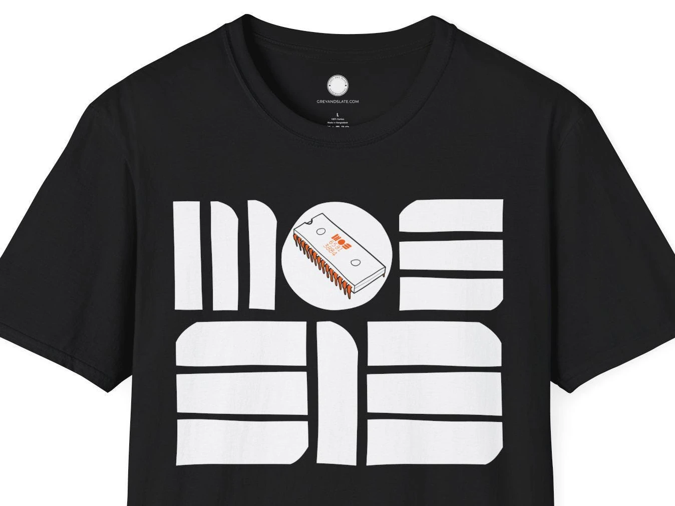 MOS SID 6581 Chip T-Shirt | Sound Interface Device Logo | Commodore 64 Chiptune 