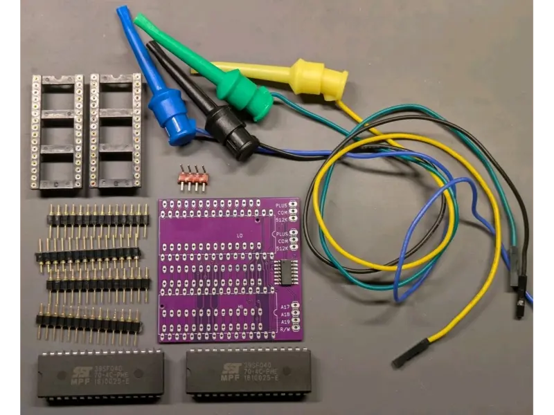 Mac ROM-inator Kit or Assembled - Bootable ROM for Mac 128k/512k/Plus Rominator