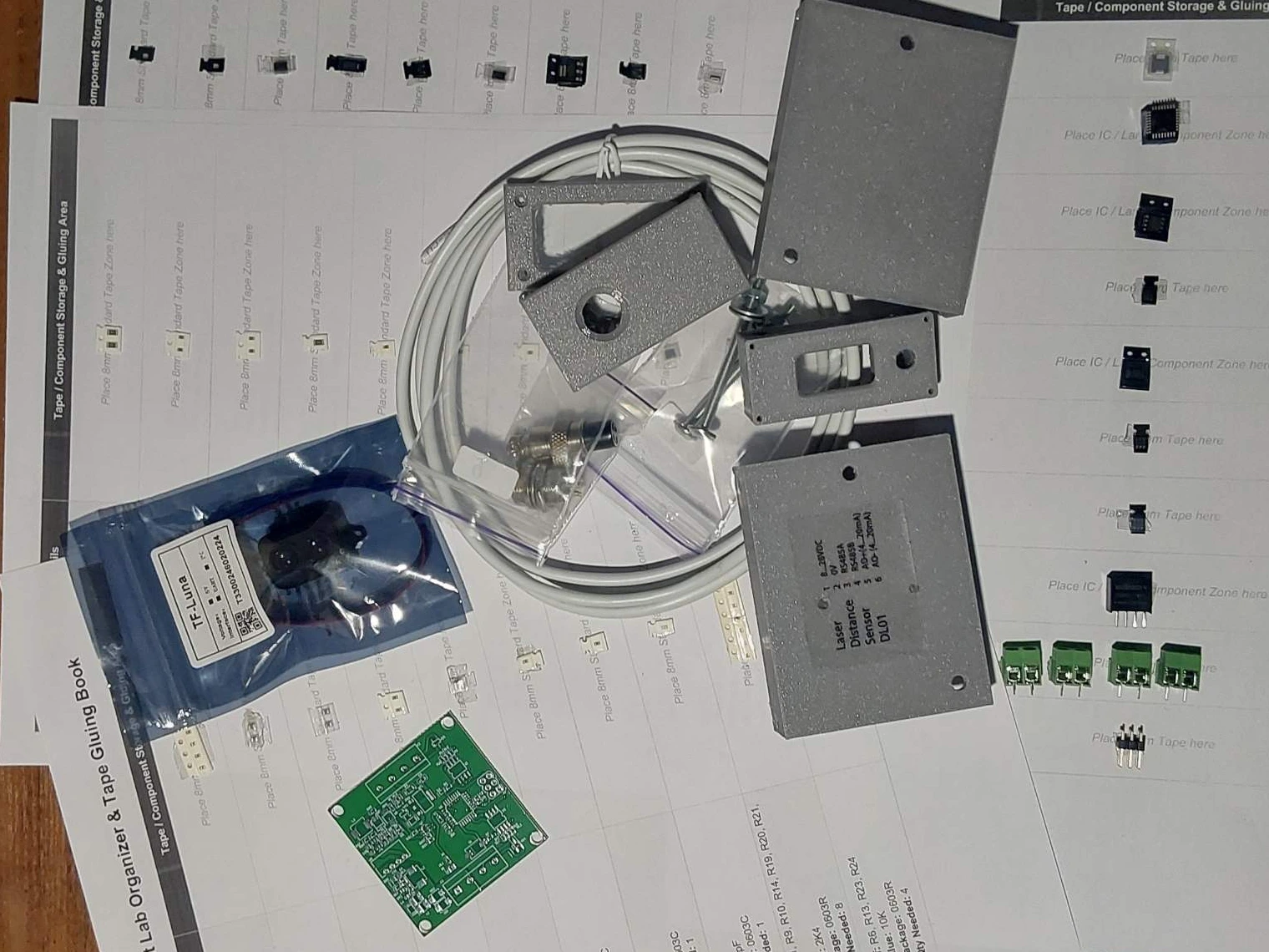 ToF Laser Distance Sensor — DIY PCB & Kits