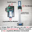 Wireless Bluetooth 9Pin Mouse Joystick Adapter