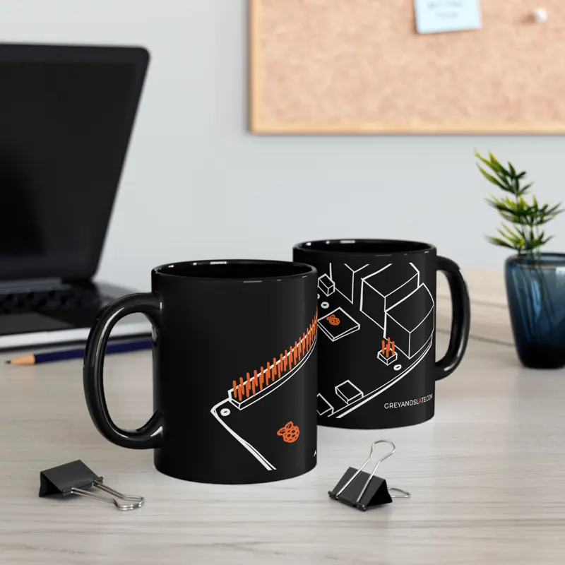 Raspberry Pi 5 Mug | Large Hand-drawn Board | Maker Gift Electronics Engineer Ha