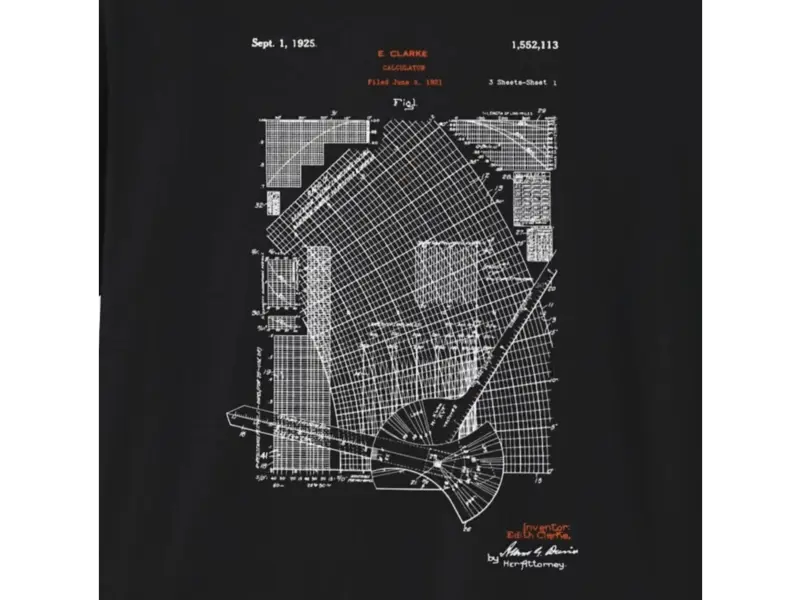 Pioneering Woman Electrical Engineer Graphical Calculator T-Shirt |  Women's His