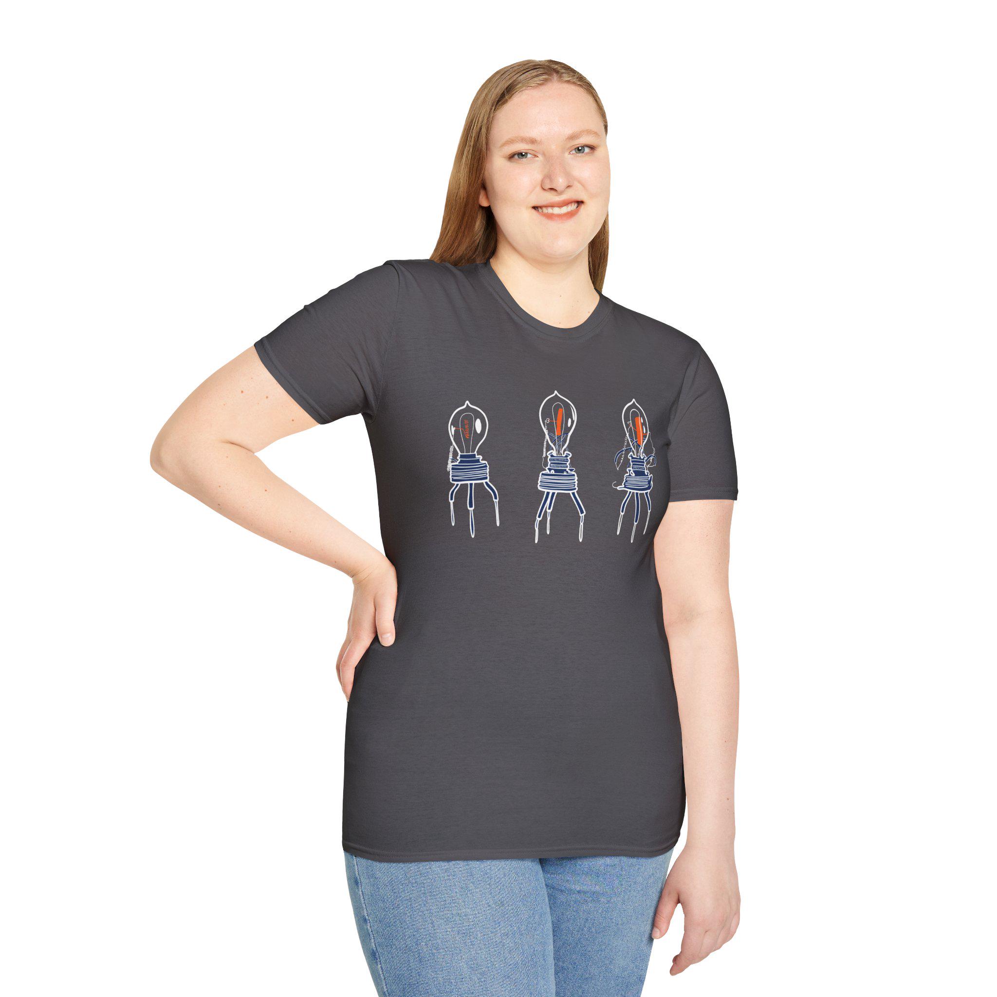 Fleming Tube Vacuum Tube Evolution Shirt | Vintage Electronics History Tee | Ear
