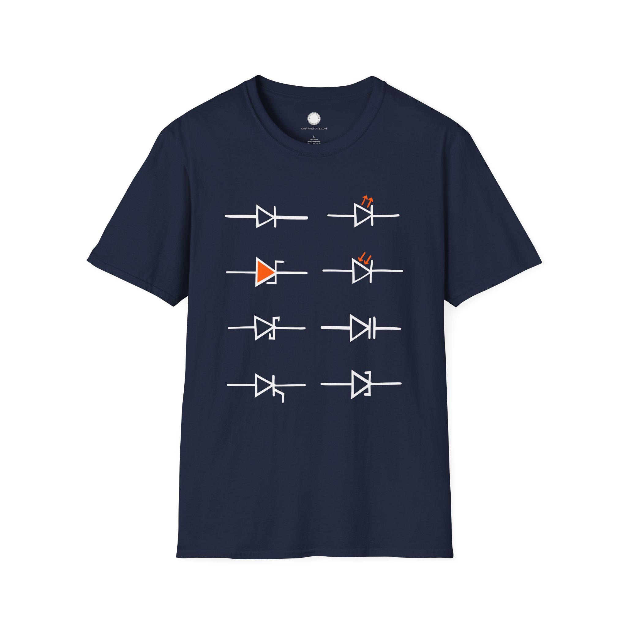 Electrical Engineering Student Hardware Maker Dad Gift | Diode Symbol Collection