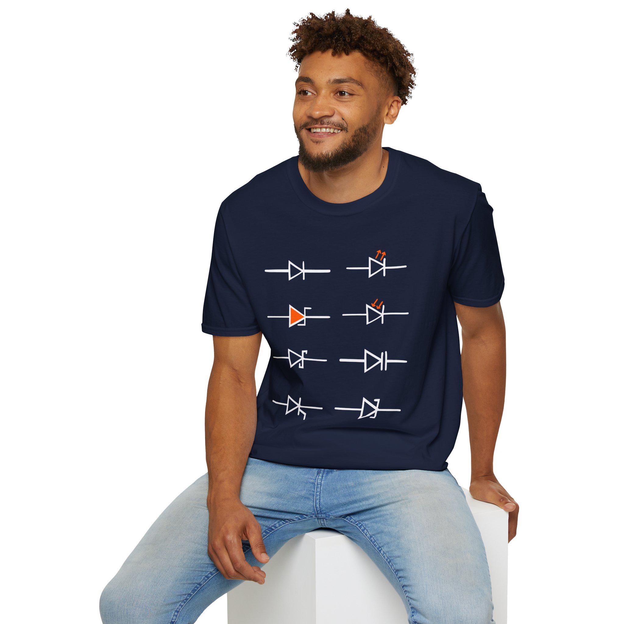 Electrical Engineering Student Hardware Maker Dad Gift | Diode Symbol Collection