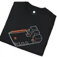 Raspberry Pi 5 T-Shirt, Hand-Drawn
