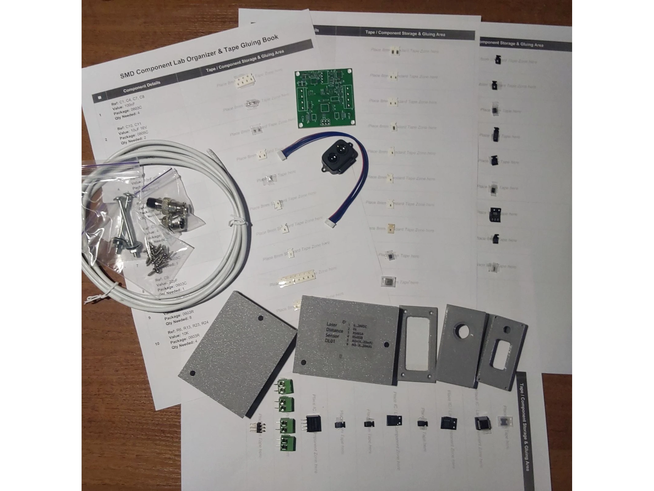 ToF Laser Distance Sensor — DIY PCB & Kits