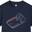 Raspberry Pi 5 T-Shirt, Hand-Drawn