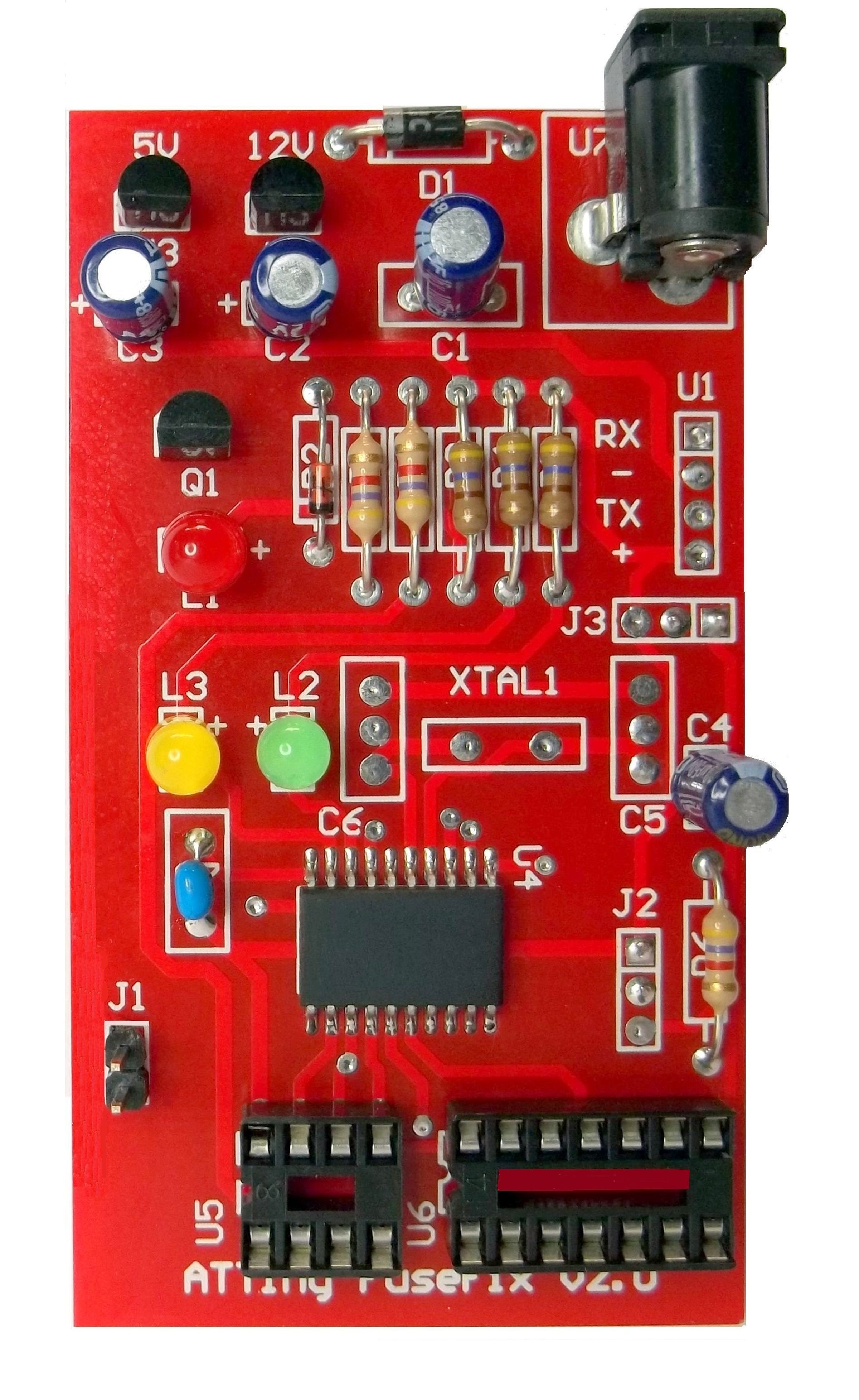 ATTINY Fuse Repair Programmer/Fuse Doctor V3.4
