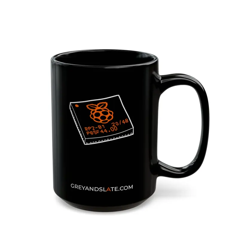 RP2040 Chip Mug | Hand-drawn Microcontroller | Maker Gift Electronics Engineer R