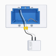 HAUI 3Gang 7in Display Wall Mount Dashboard WiFi.