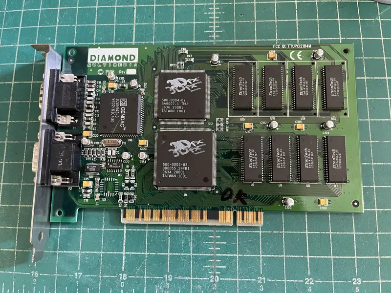 Voodoo 1 and 2 Metal PCI Bracket