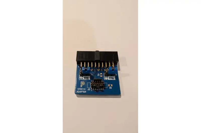 STDC14 J-Link/J-Flash SWD Adapter (w/ VCP)
